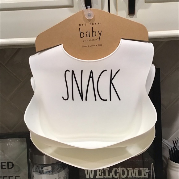 rae dunn silicone bibs